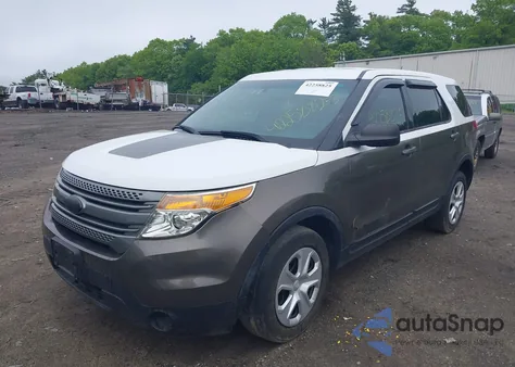 2013 Ford Police Interceptor из США, поврежденный, VIN 1FM5K8AR6DGA26686